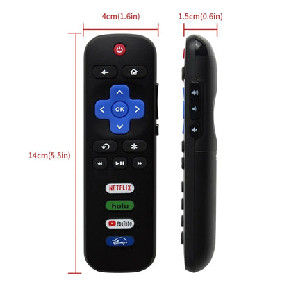 RC280A Replacement Remote for Roku TV, Compatible with TCL, Hisense, Onn, and Philips (Not for Stick or Box)