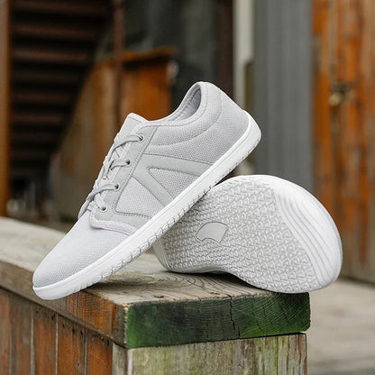 Men's Wide Fit Barefoot Sneakers – Minimalist Zero Drop Cross Trainers with Wide Toe Box for Relaxed, Natural Movement
