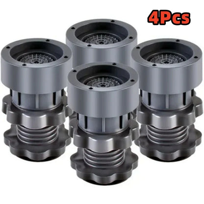 4PCS Washing Machine Foot Pads – Noise-Reducing, Shock-Absorbing, Non-Slip Brackets for Refrigerator & Appliances