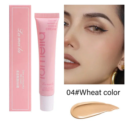 Oil-Control Matte BB Cream — Waterproof Full Coverage Liquid Foundation & Concealer for Acne, Spots, and Dark Circles