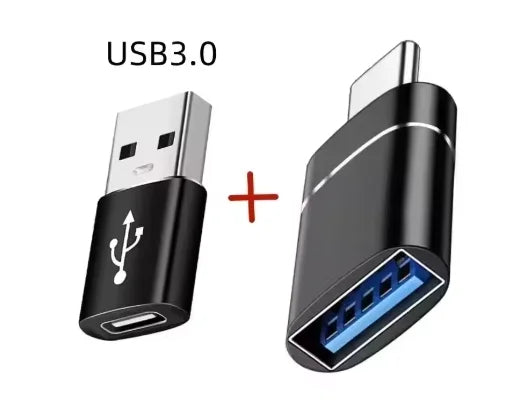 USB 3.0 to USB-C OTG Adapter – Type-C Male to USB 3.0 Female Converter for PC, Laptop, Mac & Xiaomi Smartphones