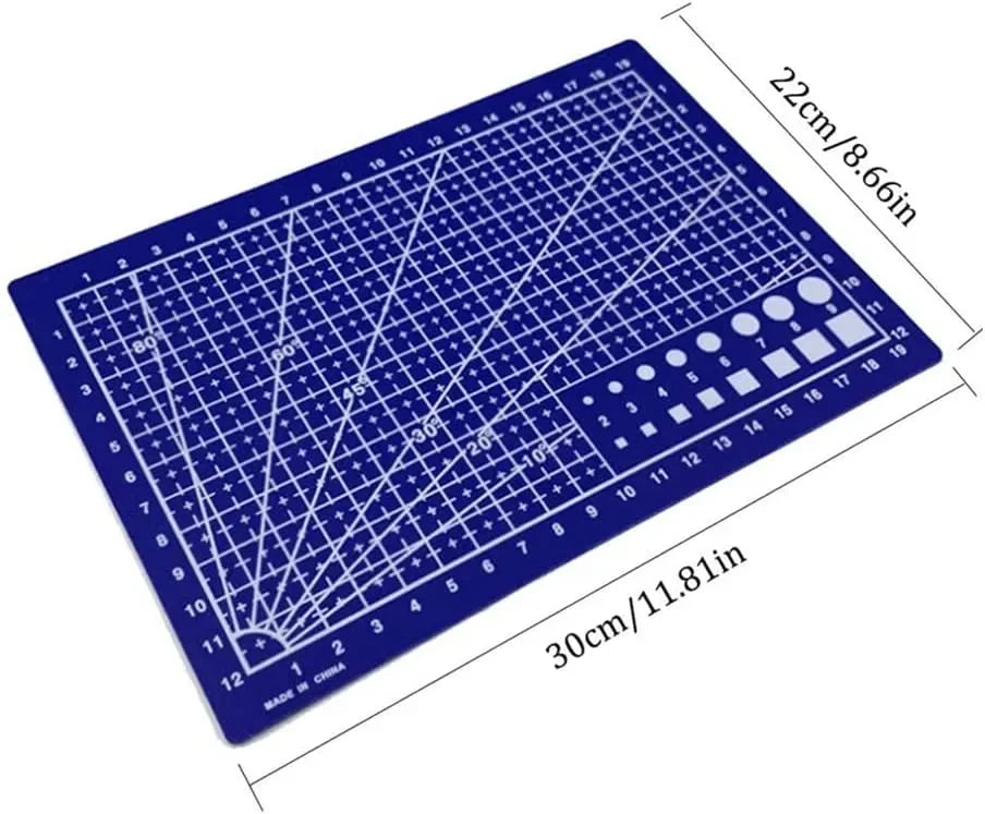 Durable A3/A4/A5 Multifunctional Cutting Mat – DIY Craft, Art Engraving, Paper Carving Pad with High Elasticity and Toughness
