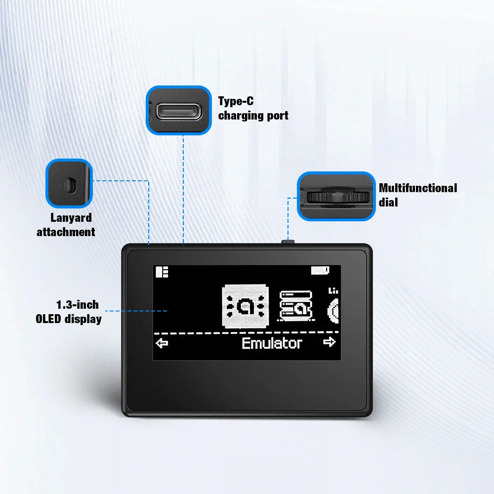 Pixl.js NFC Bluetooth Game Emulator – Compatible with Switch, Switch 2, Wii U & 3DS