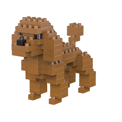 Mini Dachshund Dog Building Blocks Toy – Lifelike Construction Set for Kids & Adults, Fun Educational DIY