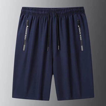 Men's Summer Sport Shorts – Cool Running, Gym & Fitness Training Shorts in Black and Gray