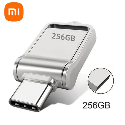 Xiaomi 2TB Metal USB 3.2 Flash Drive — High-Speed Type-C Dual-Use Memory Stick for Mobile & PC