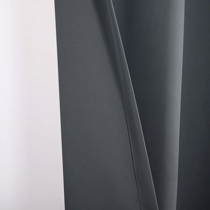 Extra Large Blackout Windproof Outdoor Curtains - Waterproof Patio Thermal Drapes with Eyelets & Grommets - Ideal for Garden Privacy
