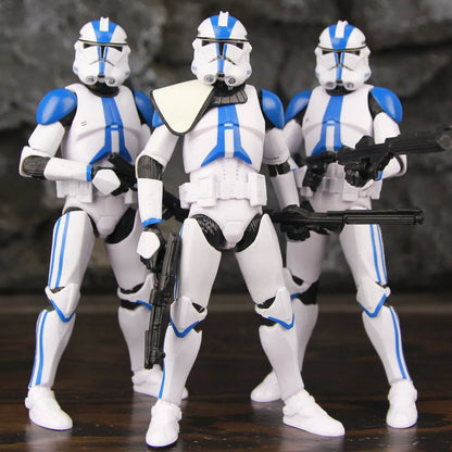 Star Wars 6" Action Figures – 501st Legion ARC & ARF Troopers, Rex, Jesse, Bane, Denal, Tup, Dogma Clone Toy