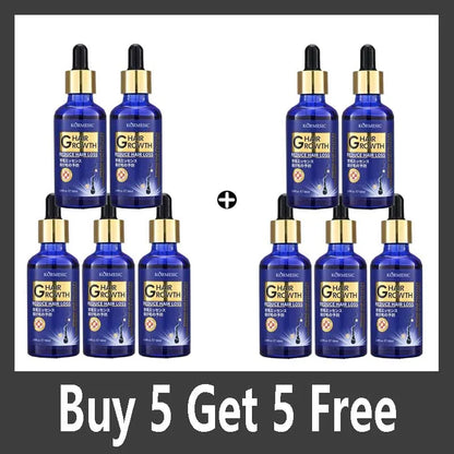 Hair Growth Serum Oil – Anti Hair Loss Treatment for Regrowth, Scalp Repair, Moisturizing & Nourishing Hair Care Solution