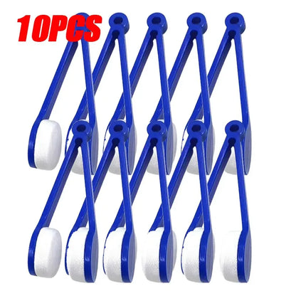 10/5/1pcs Portable Multifunctional Microfiber Glasses Cleaning Brush – Eyeglass & Sunglasses Wiping Tool