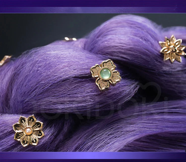 Rumii Miraa Zoeyy Cosplay Earrings — DokiDoki Metal Headwear for Halloween & Costume Accessories