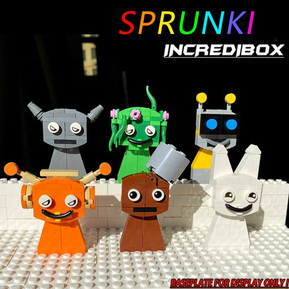 New Moc Incredibox Sprunki Building Blocks Toy – Horror Anime Music Game Gift for Birthday & Christmas   2/2