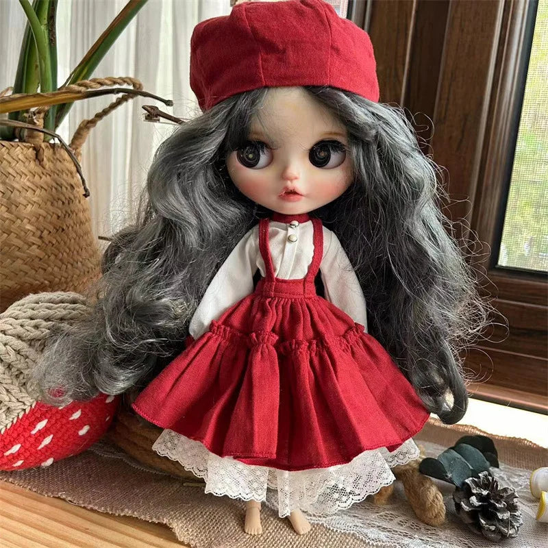 Blythe Doll Clothes Dress Suit — Outfit for OB22, OB24 & Azone Dolls