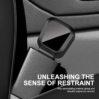 2PCS Car Seat Belt Clip Extender – Universal Safety Seatbelt Buckle Plug Adapter Insert Socket Extension for Cars