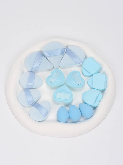 15/30/60 Mini Makeup Sponges – Beauty Powder Puff for Concealer, Liquid Foundation & Face Cosmetics
