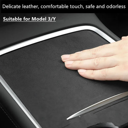 Car Protective Film Sticker for Tesla Model 3/Y – Anti-Scratch Central Control Panel Sticker Interior Auto Styling Decor