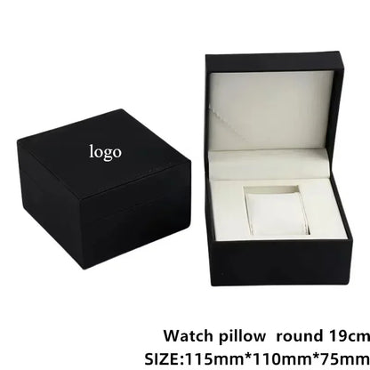 Custom Logo Watch Storage Box – Professional Packaging Case for Business, Transport & Personal Gift Use