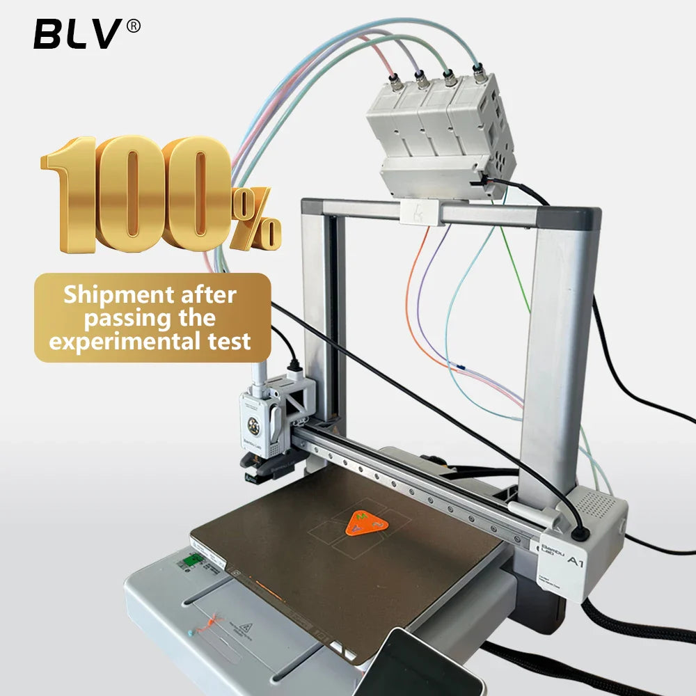 BLV AMS Lite BMCU370C Auto Refill Farm — Durable 3D Printer Accessory for A1 & A1 MINI, Strictly Tested, Type-C Support
