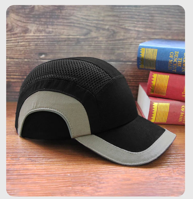 Work Safety Bump Cap – Anti-Collision Hard ABS Shell Protective Helmet for Head Protection