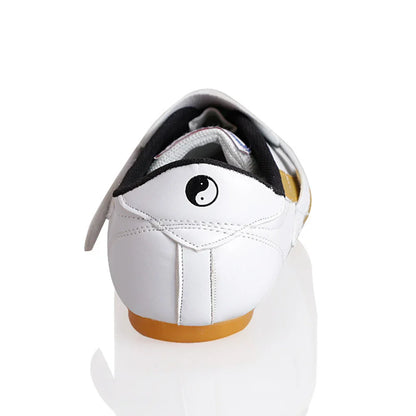 Breathable White Taekwondo & Martial Arts Shoes — Kung Fu, Wushu, Taichi, Karate & Wrestling Sneakers