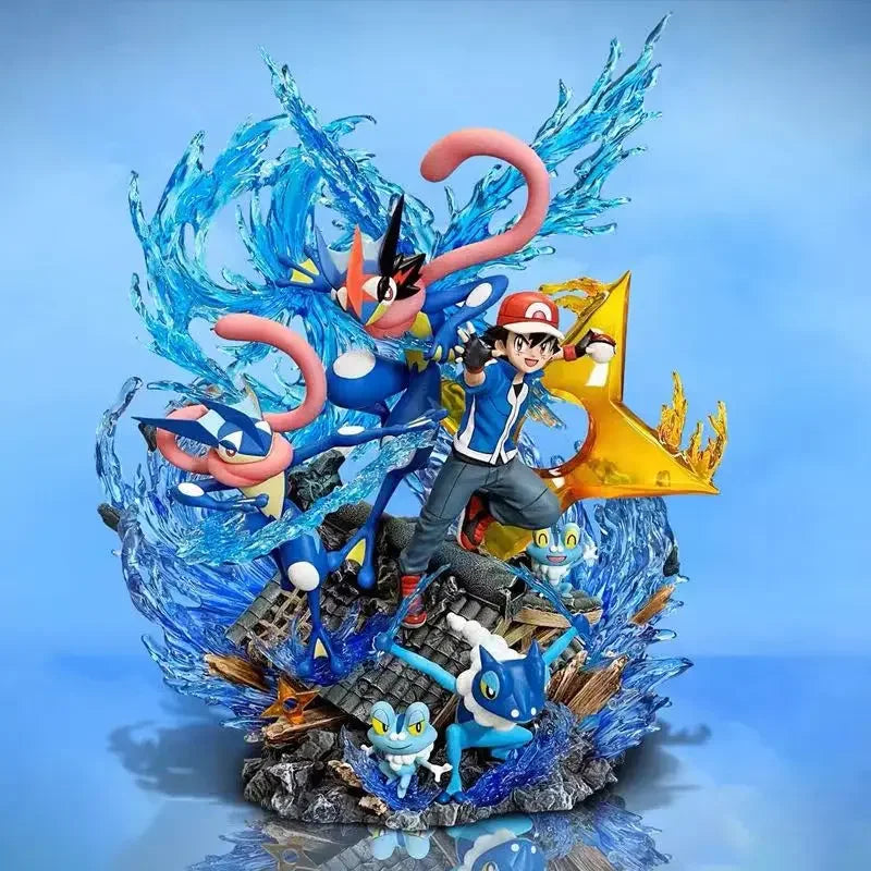Pokemon Vulpix Anime Figure – PVC Scene Version Collectible Toy Mystery Surprise Box Gift for Kids