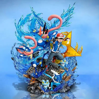 Pokemon Vulpix Anime Figure – PVC Scene Version Collectible Toy Mystery Surprise Box Gift for Kids