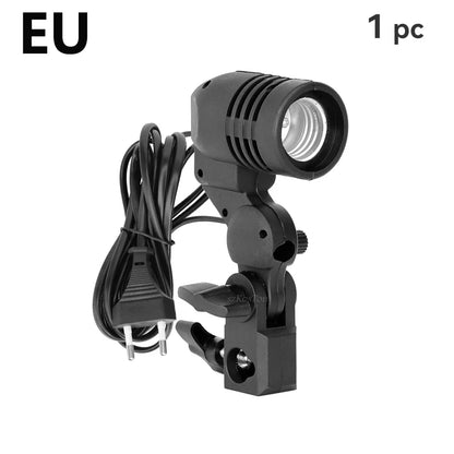 85W E27 LED Photographic Lighting Bulb – Dimmable Daylight Lamp with Remote Control for Photo Studio Softbox