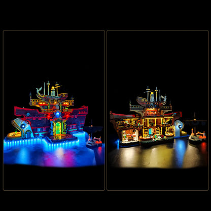 LYBMTWF LED Lighting Kit for Lego 75640 Floating Restaurant – (Bricks Not Included)