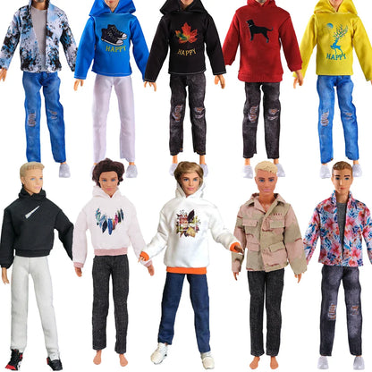 High-Quality Doll Dress Clothes for Babi & Ken Dolls — Toys for Girls, Perfect Birthday & Christmas Gift