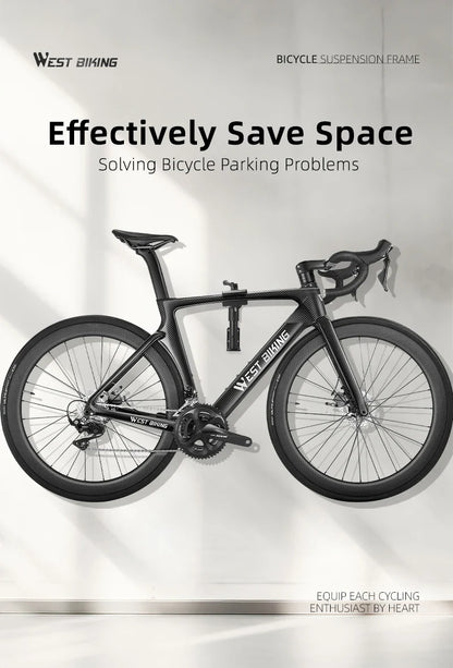 WEST BIKING Foldable Bike Repair & Display Stand – Multipurpose Wall/Floor Rack for Bicycle Storage & Maintenance