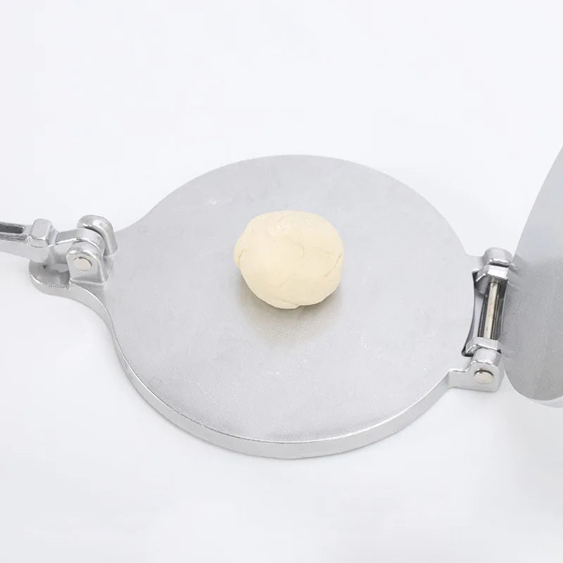 Aluminium Alloy DIY Tortilla Press Maker - Manual Corn Dough Pressing Tools for 16/20cm Tortillas - Kitchen Bakeware Cooking Accessories