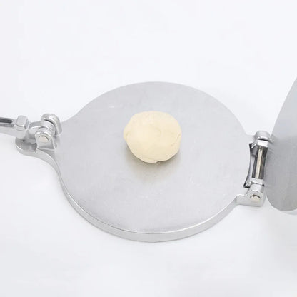 Aluminium Alloy DIY Tortilla Press Maker - Manual Corn Dough Pressing Tools for 16/20cm Tortillas - Kitchen Bakeware Cooking Accessories