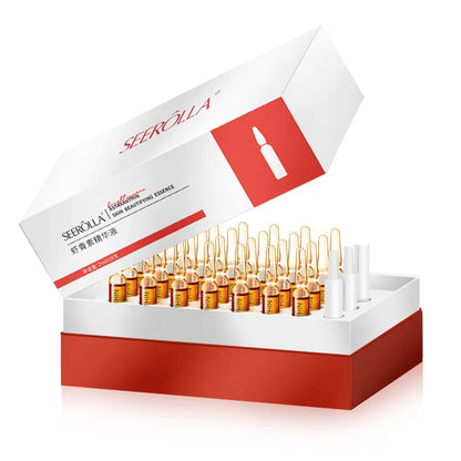 Astaxanthin Anti-Aging Facial Ampoules 28pcs – Dark Spot Removal, Pore Minimizing, Moisturizing & Fine Line Fade Serum Set