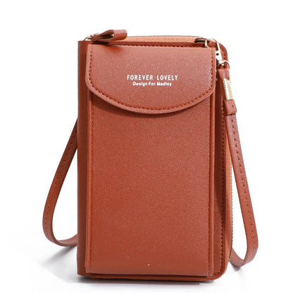Long Women’s PU Leather Wallet – Double Zipper Tassel Clutch with Coin Purse & Card Holder