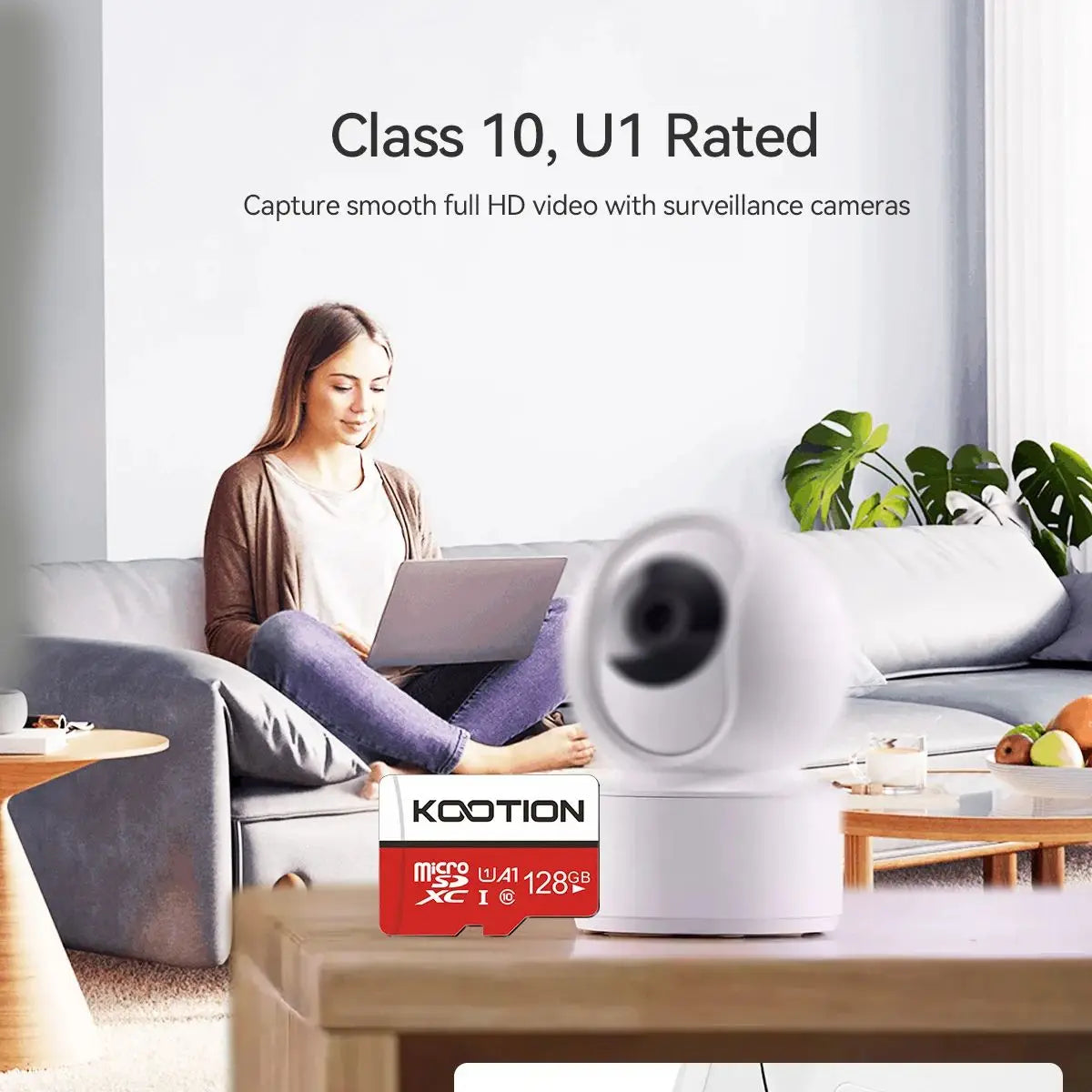 KOOTION Micro SD Memory Card – 32GB/64GB/128GB Class 10 TF Card for Phone & Computer