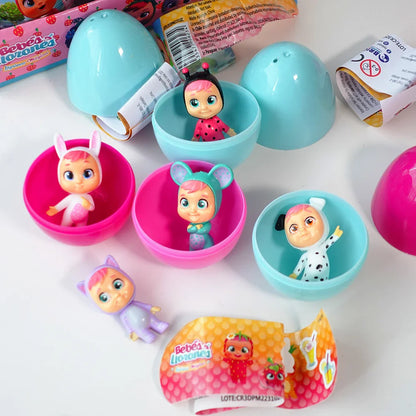 Crybaby Crying Again Series Blind Box Figures – Vinyl Face Doll Keychain & Bag Pendant Toy Gift