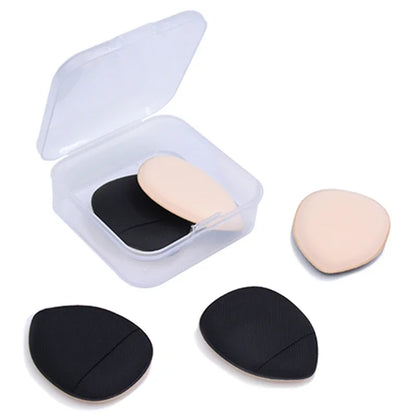 5/10PCS Mini Finger Puff Sponges – Small Air Cushion Makeup Applicators for Foundation & BB Cream