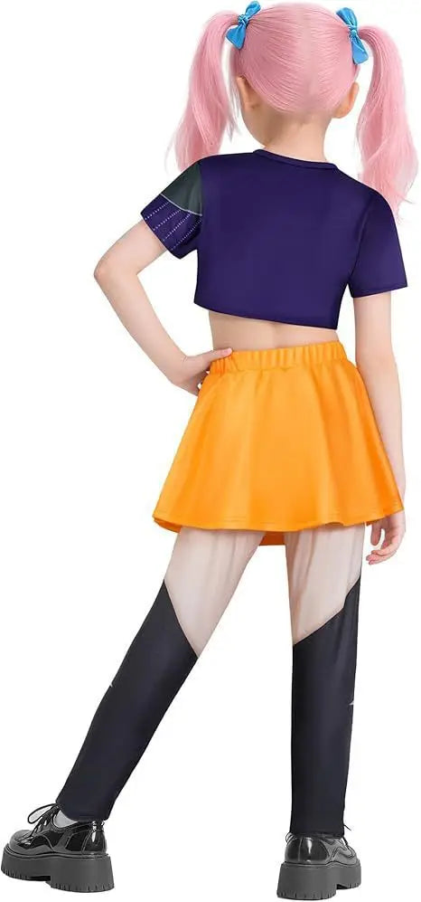 Movie K-Pop Demon Hunters Cosplay Costume – Mira, Rumi, Zoey Outfit for Girls, Halloween Party and Stage Role-Play Clothing