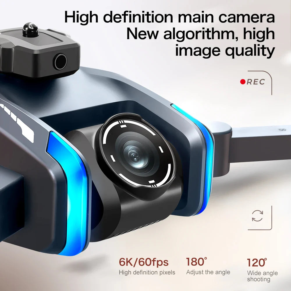 New XT808 Folding Drone – 5G Optical Flow GPS, WIFI Transmission, Professional Aerial Camera Quadcopter Toy Gift