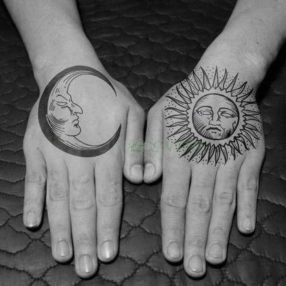Waterproof Temporary Rose Flower Tattoo Stickers – Fake Flash Body Art for Men & Women Hands and Body
