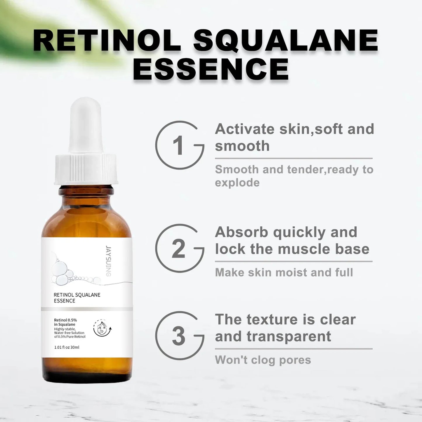 Retinol Ordinary Serum – Eye Fine Line Removal, Skin Lifting, Brightening & Firming Facial Essence