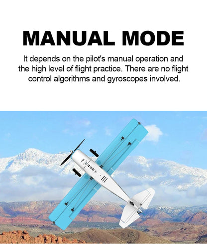 Qidi560 Moore M7 Off-Road RC Plane – 4CH Brushless Fixed-Wing Aircraft, EPP Foam, Remote Control Airplane Toy