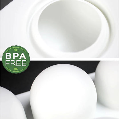 3D Sphere Silicone Mold — Ball-Shaped Mousse Cake, Chocolate Truffle & French Dessert Baking Tool