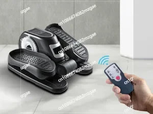 Under Desk Elliptical Machine – Leg Exerciser with Remote Control & 12 Adjustable Speeds, Quiet Elliptical Trainer