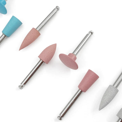 WELLCK Dental Silicone Grinding Heads – 12/10pcs Teeth Polisher for Low-Speed Dental Tools & Lab Use