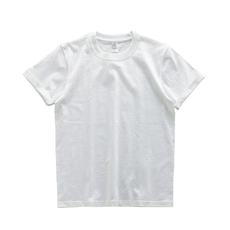 Dukeen Heavyweight Cotton T-Shirt - 280gsm Oversized Short Sleeve Casual Tee for Men Summer Streetwear