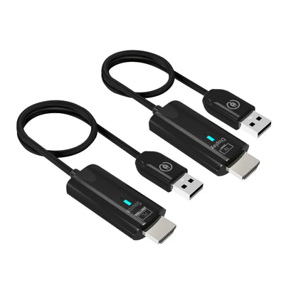 30M Wireless HDMI Video Transmitter & Receiver – Screen Mirror Adapter for Camera, PC to TV