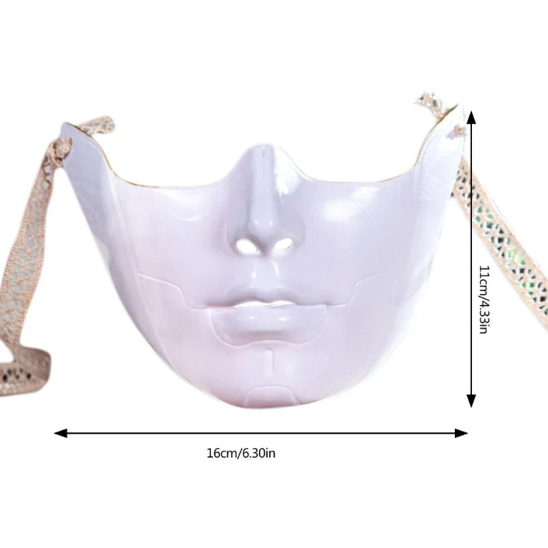 Masquerade Half Face Mask for Men & Women – Cosplay Halloween Eyemask, Costume Eye & Mouth Cover