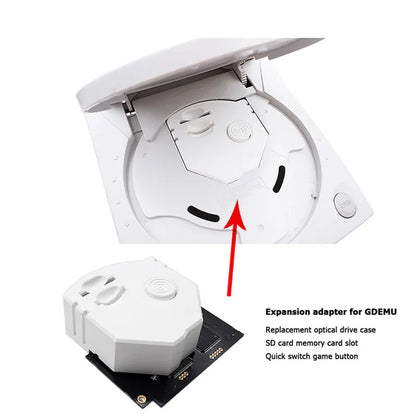 GDEMU V5.20 Optical Drive Simulation Board for SEGA Dreamcast – SD Extension for GDU DC VA1 Console