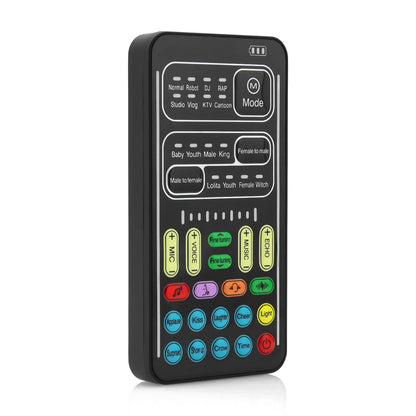 New i9 Portable Handheld Voice Changer – Mini Sound Card with 8 Multi-Functional Sound Effects